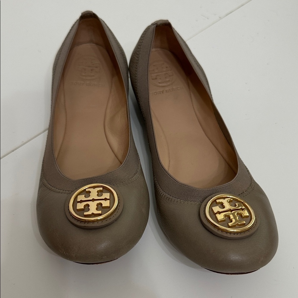 Tory Burch Caroline ballerina slippers size 8 - Picture 2 of 15